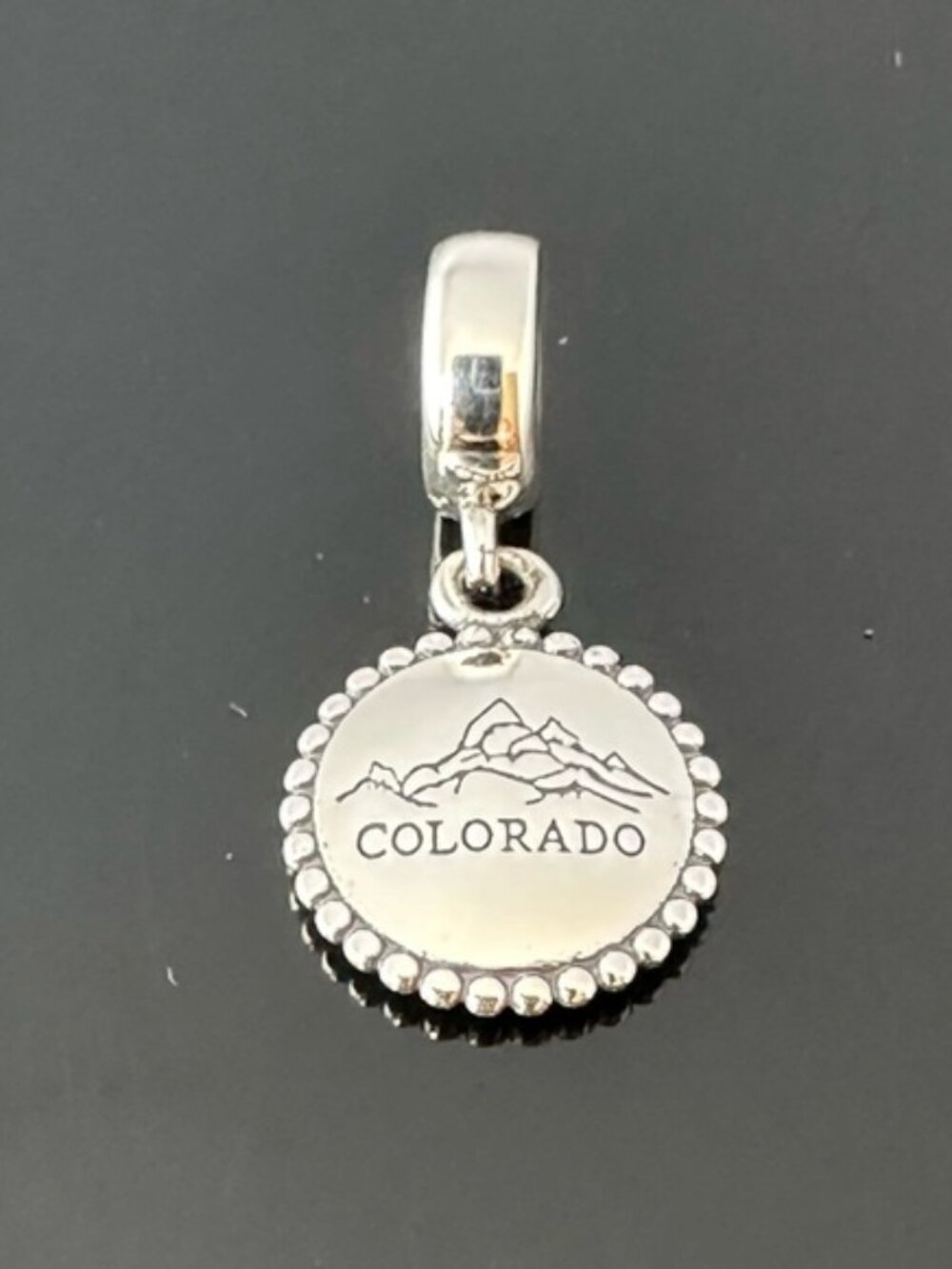 Pandora Colorado Dangle Charm 925 Ale Silver